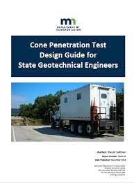 Guía de diseño geotécnico mediante ensayos de penetración estática y piezoconos (Minnesota)